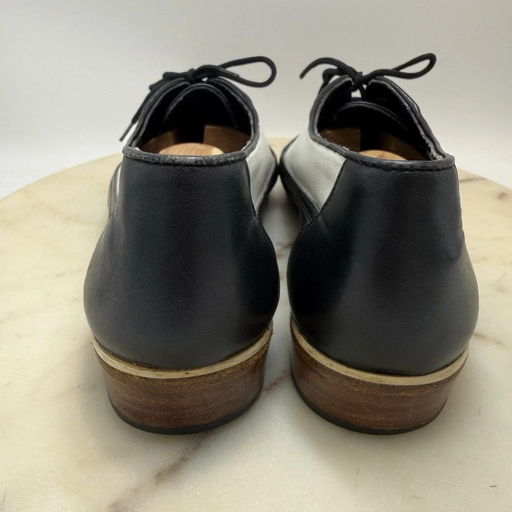 Vintage Jonathan Richard Spectator Wingtip Oxford Shoes Made In Portugal Men's 9